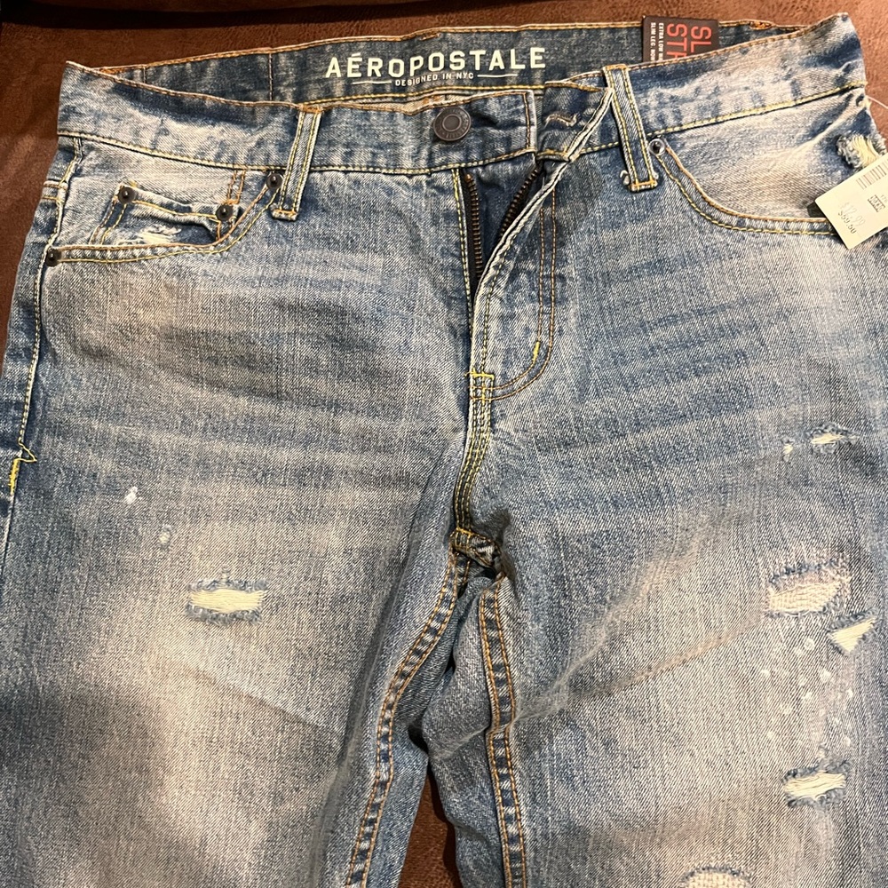 Blue Ripped Jeans